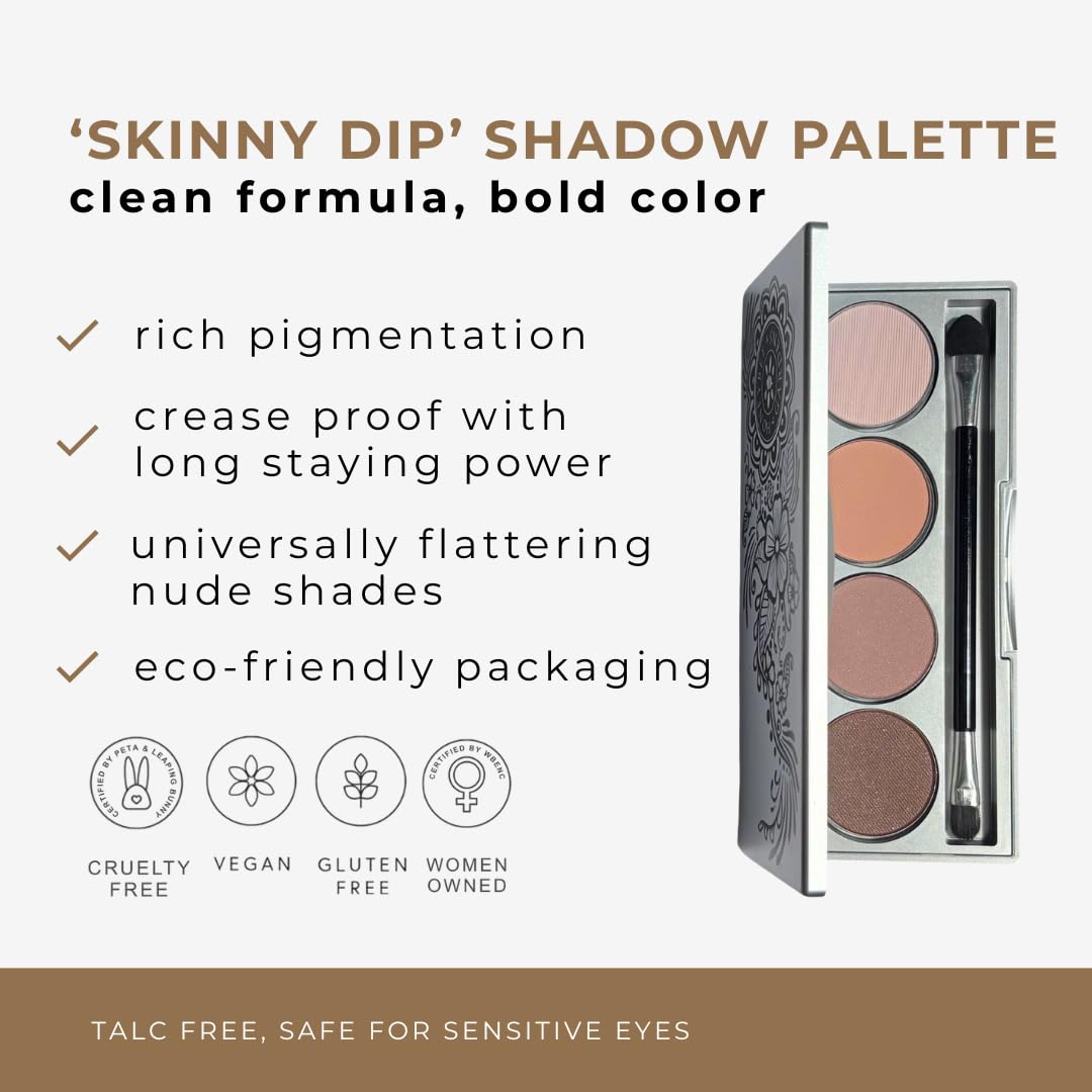 Les quatre teintes de Honeybee Gardens Skinny Dip offrent un rendu modulable.