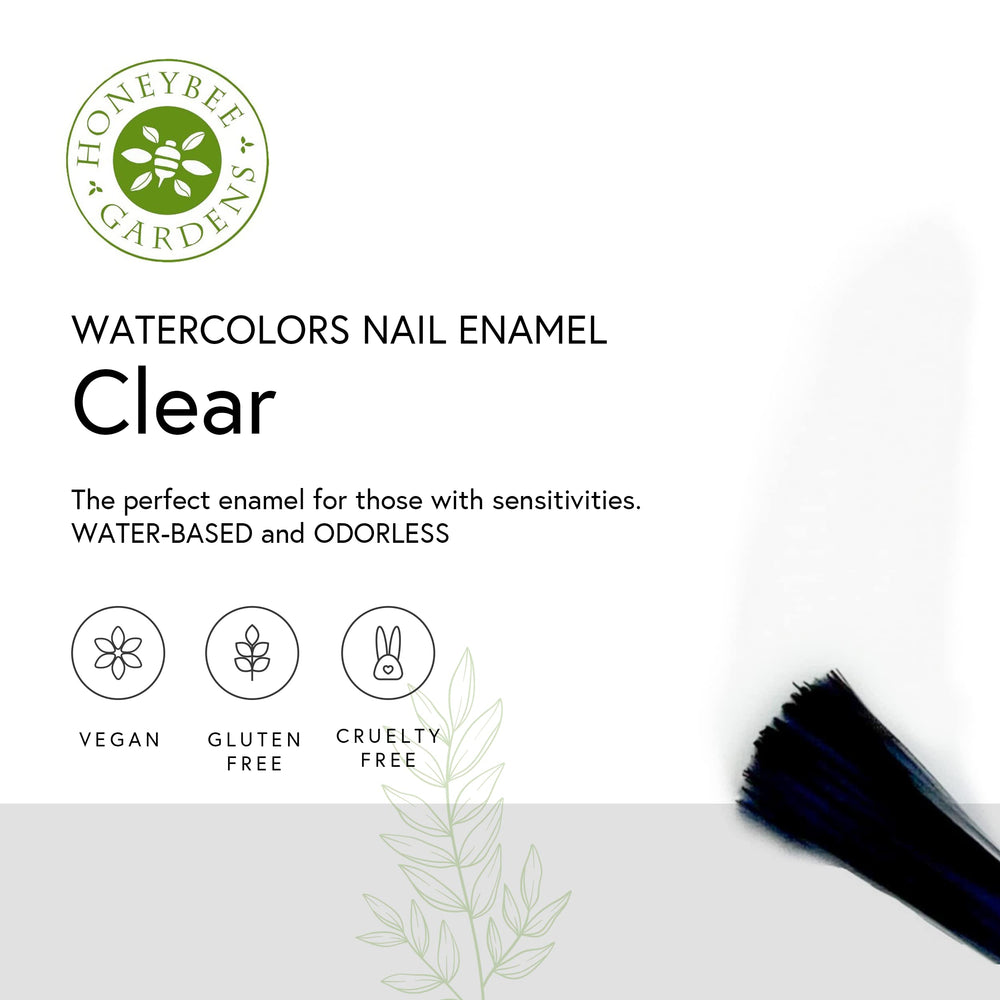 Honeybee Gardens vernis eau basee echantillon teinte nude – nuances douces pour tous les tons.