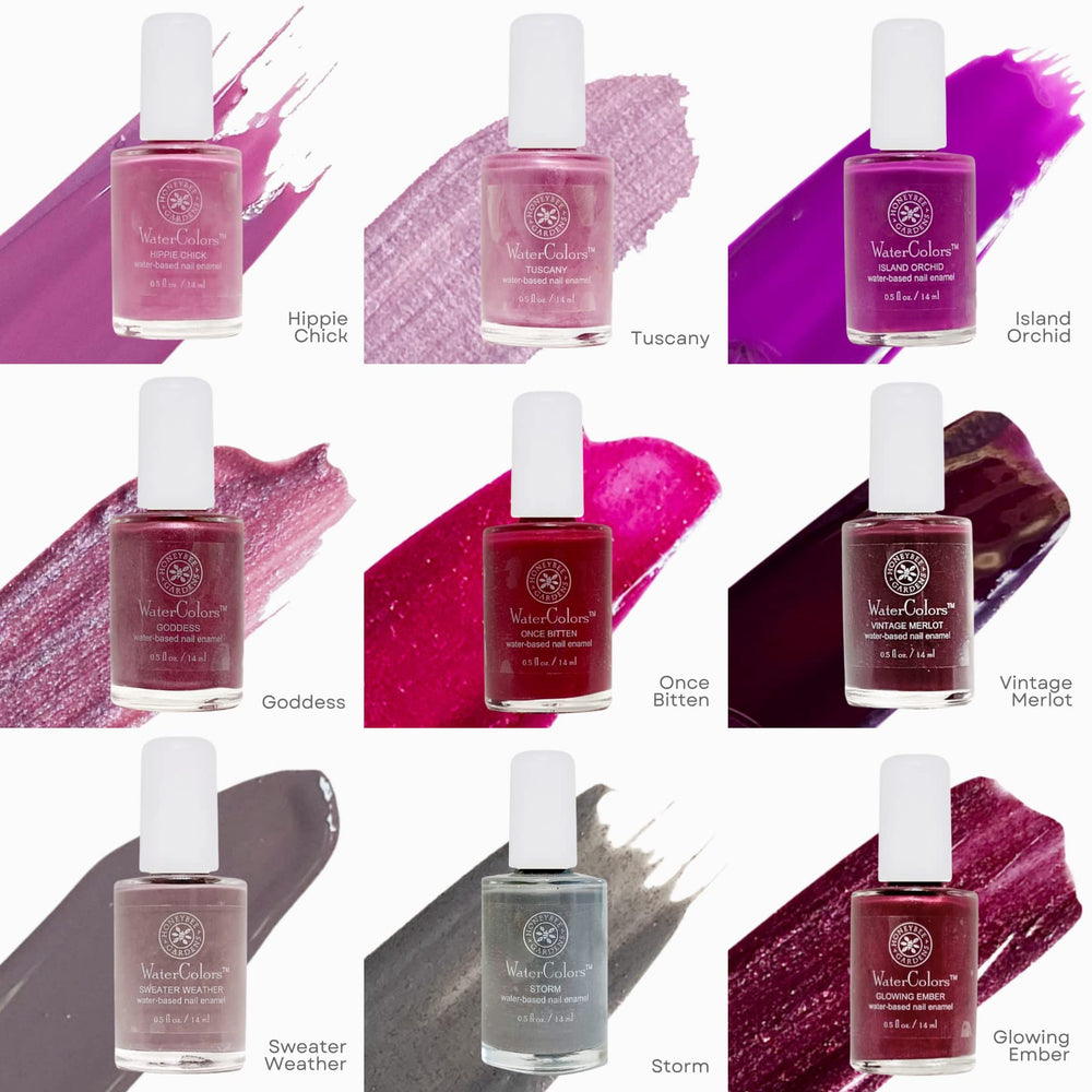 Honeybee Gardens vernis eau basee longue duree – maintien durable pour votre manucure.
