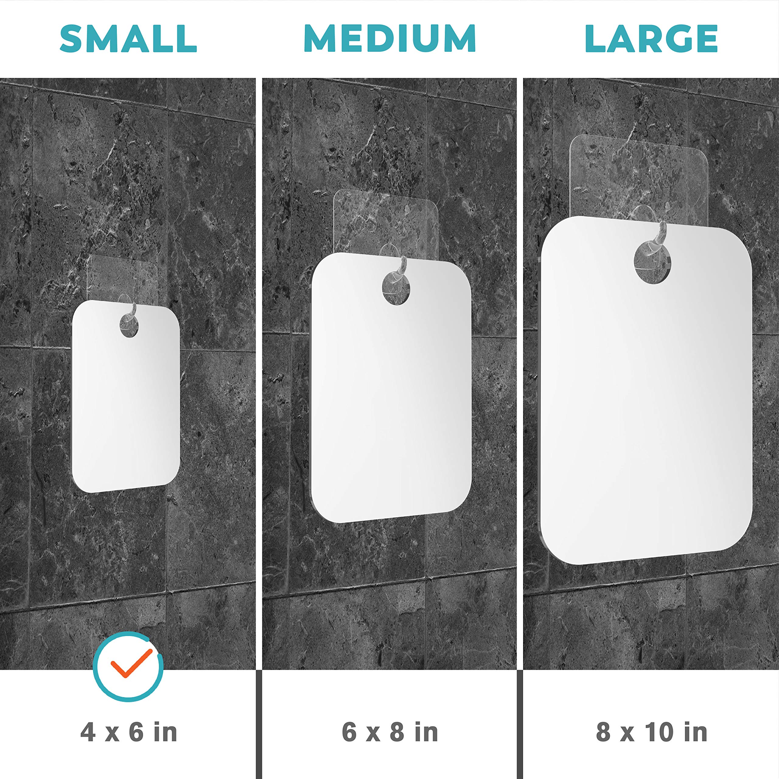 Miroir Honeybull utilisation quotidienne, parfait pour le rasage rapide.