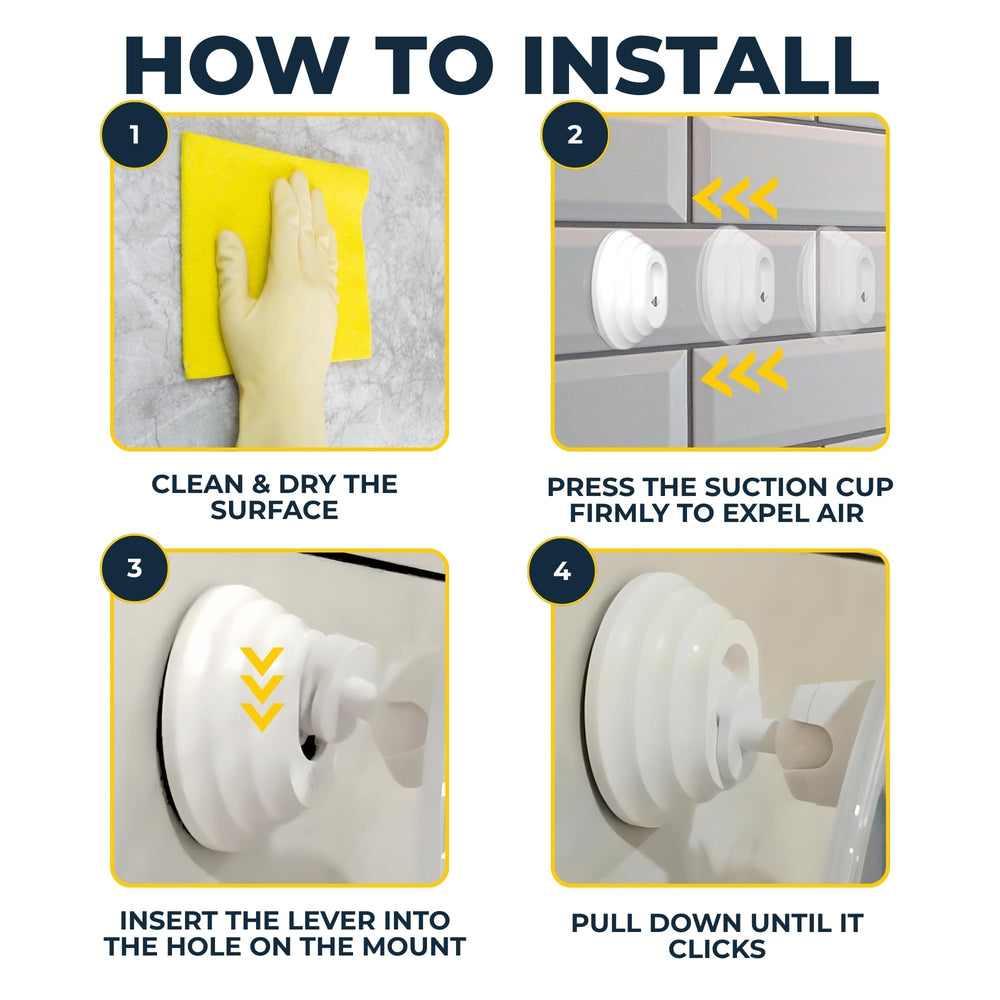Surface anti-buée durable dans l’humidité de la salle de bains.