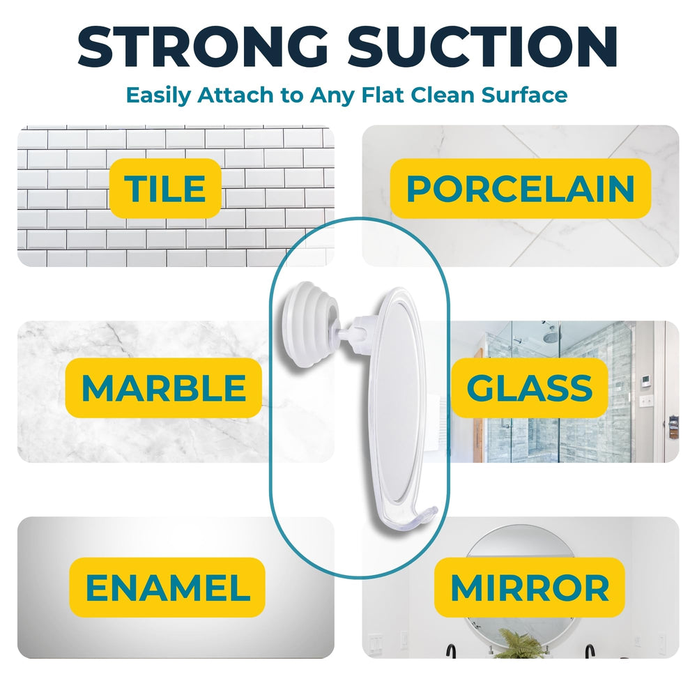 Installation sans outils sur carrelage grâce à la ventouse HoneyBULL.
