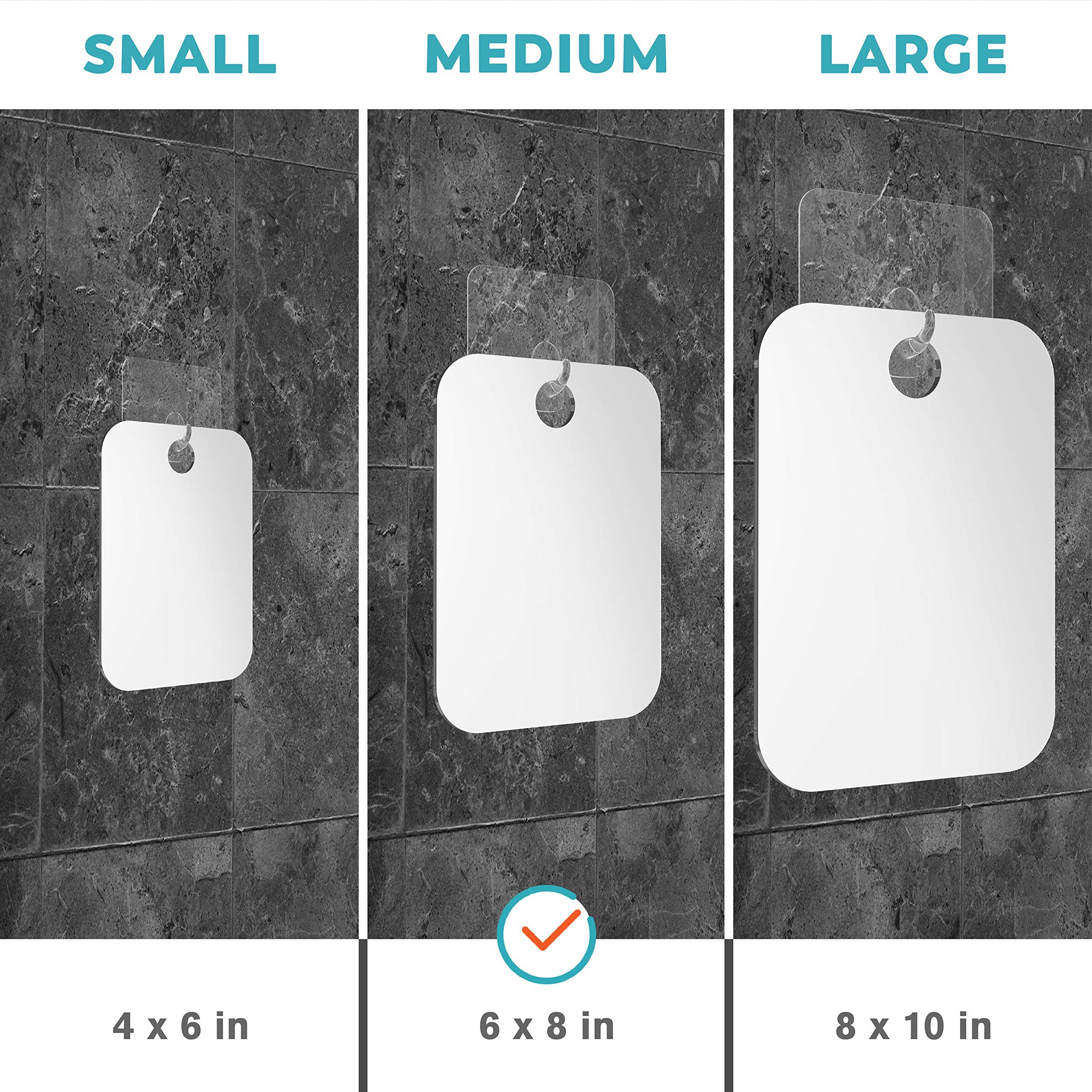 Version portable du miroir HoneyBULL, pratique en voyage.