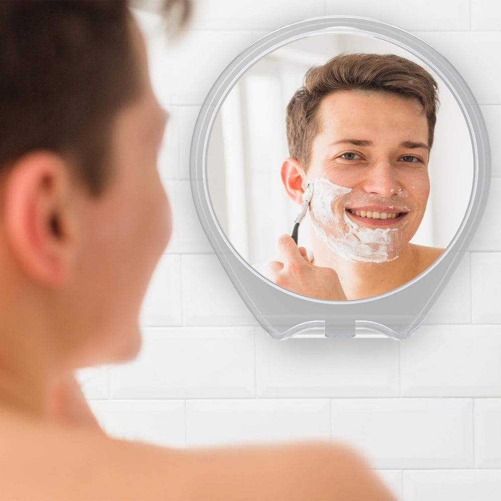 Utilisation quotidienne: miroir clair pour le rasage sous la douche.