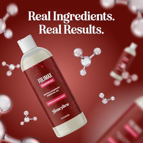 Folimax Biotin Shampoo – utilisation simple pour cheveux fins, résultats potentiels.