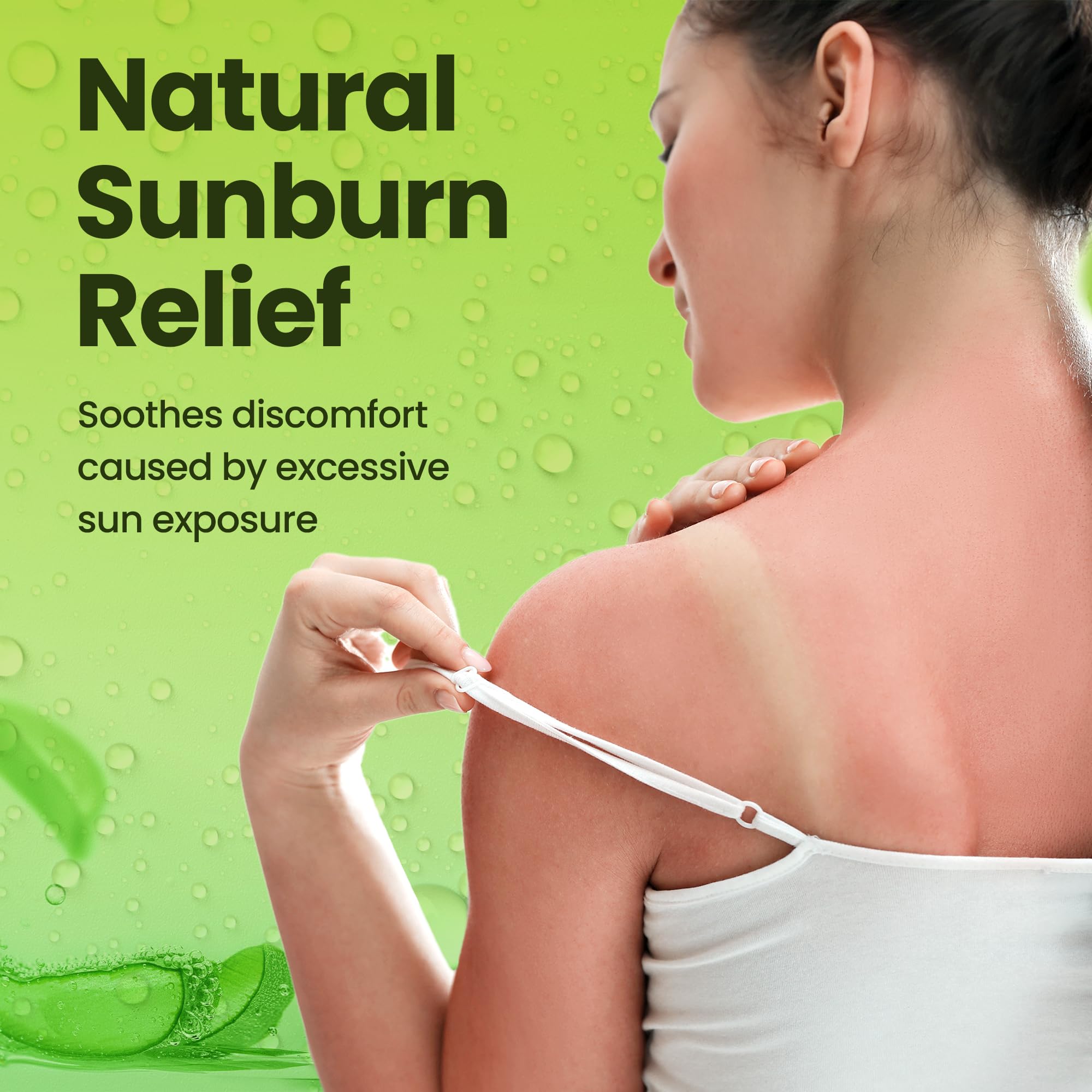 Honeyskin Gel Aloe Vera – Application douce sur la peau pour hydrater et apaiser.