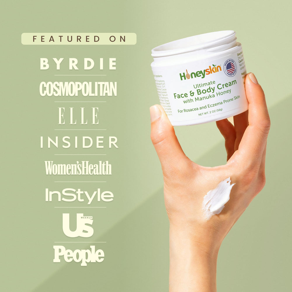 Ingrédients naturels: miel Manuka et Aloe vera nourrissants.