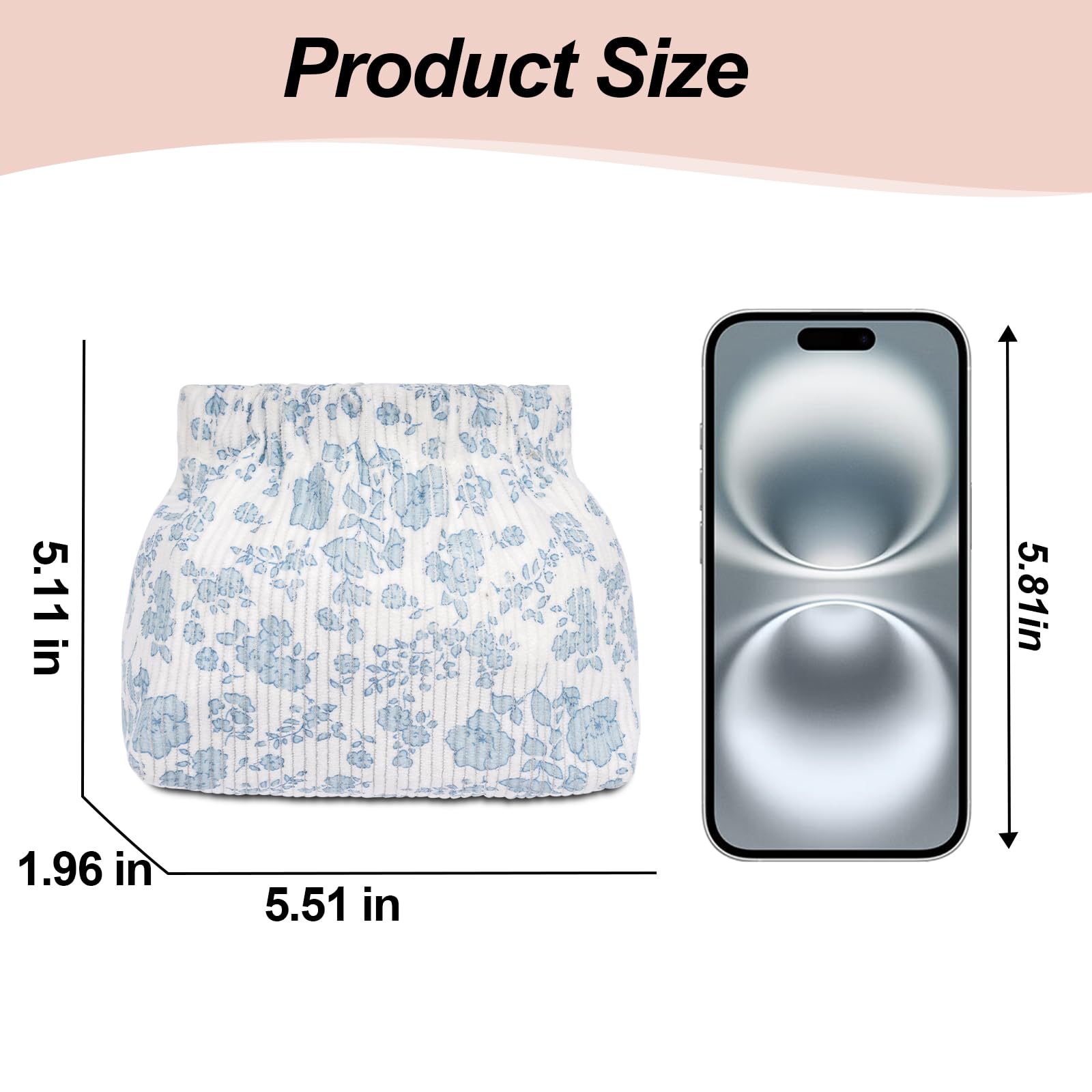 honitty pochette ouverture une main en velours pour accès rapide