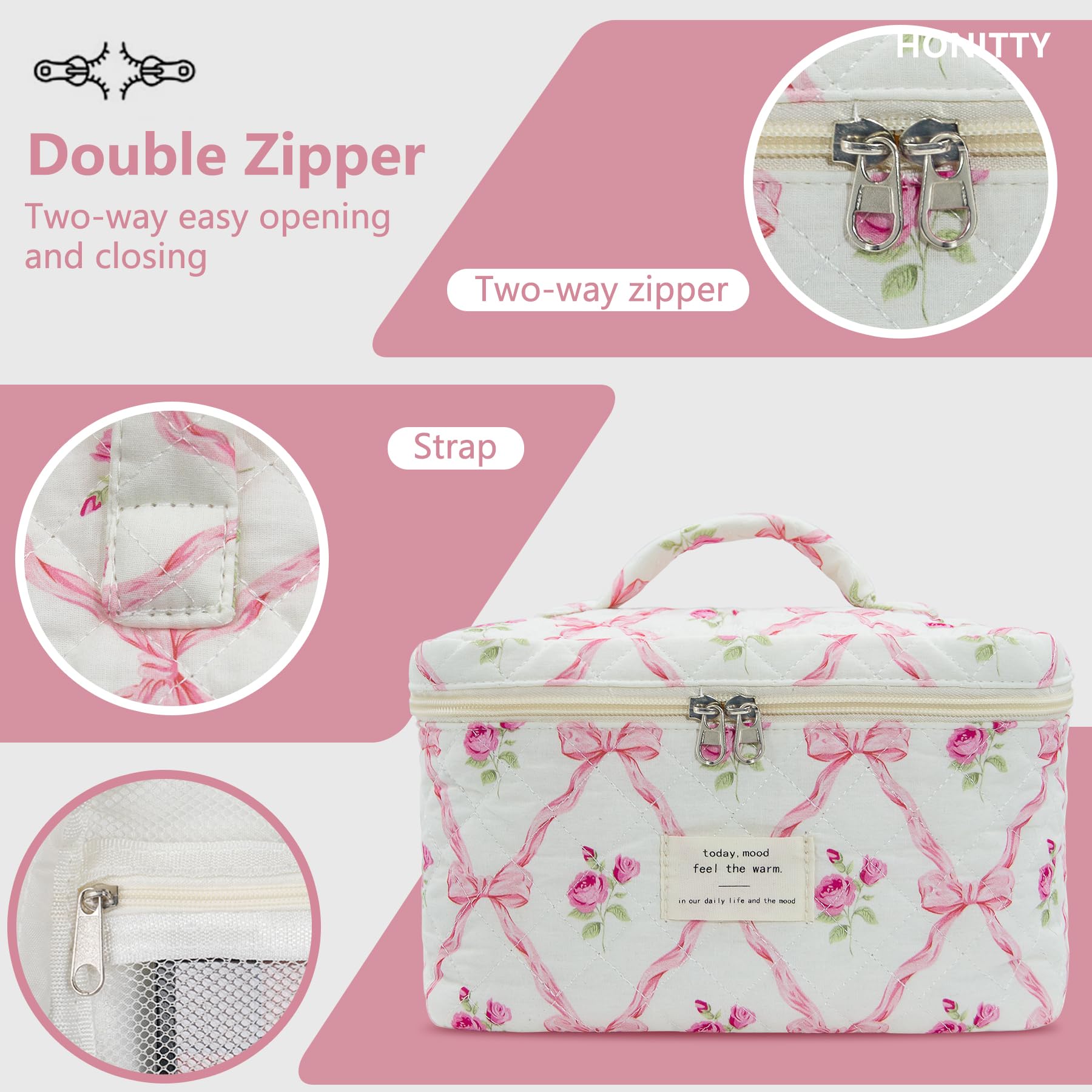 sac maquillage durable et chic, idéal pour un usage quotidien