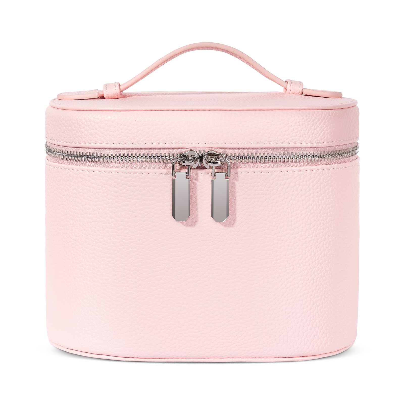 Honitty Trousse maquillage voyage avec compartiments et poignée pour rangement efficace