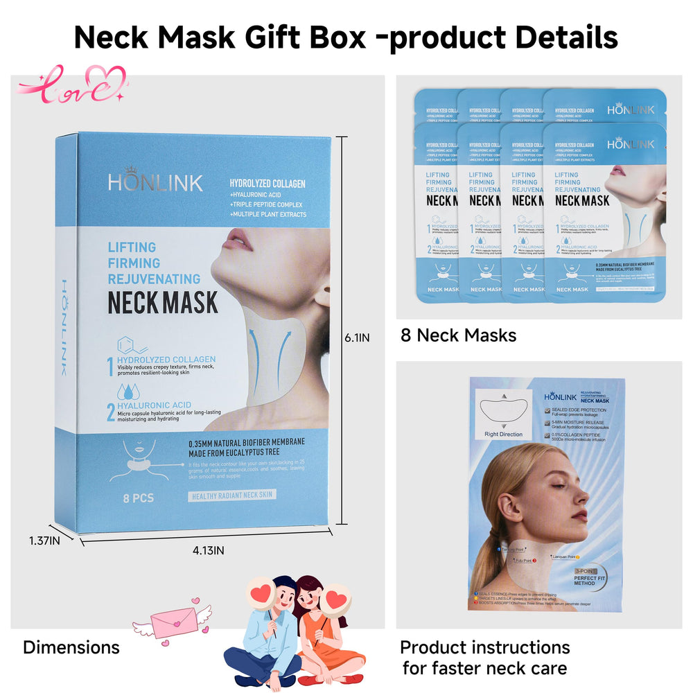 HONLINK masque-cou-routine-hebdomadaire soin régulier