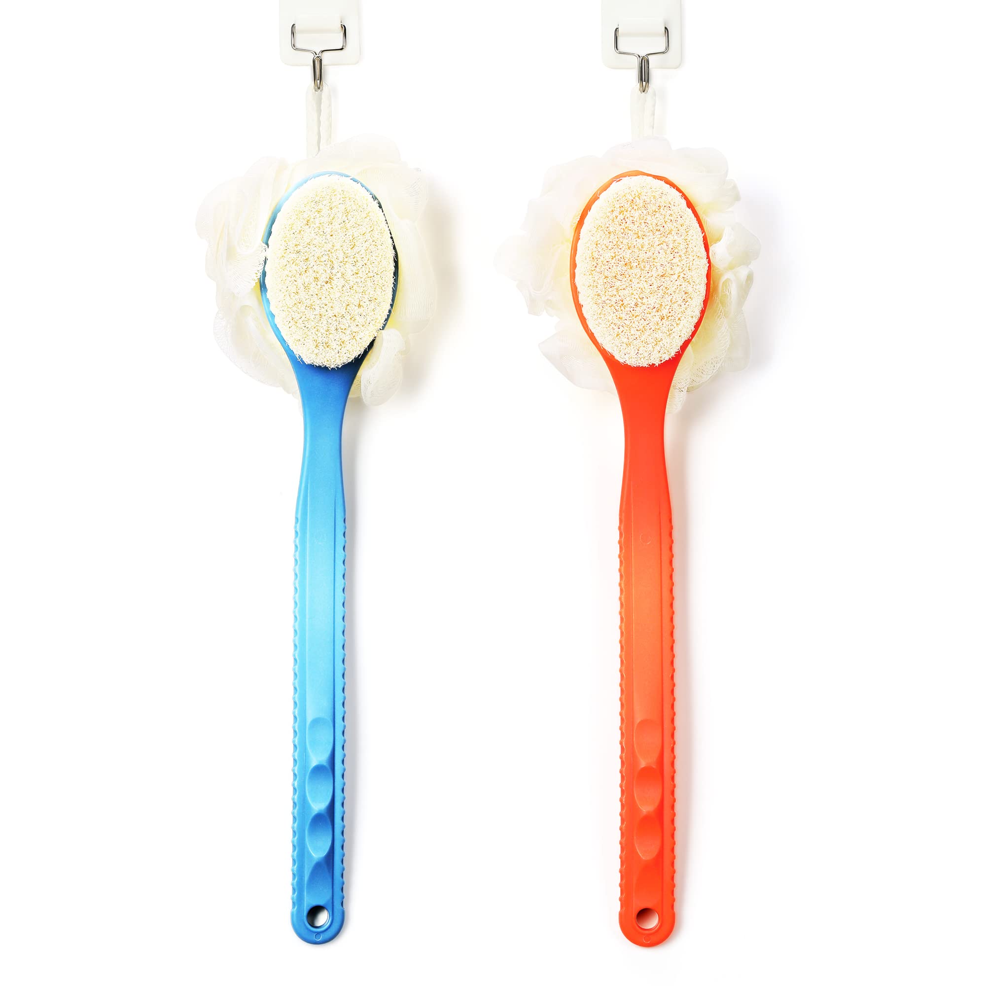 HONOMA brosse-douche bleu design apporte une touche fraîche à la salle de bain.