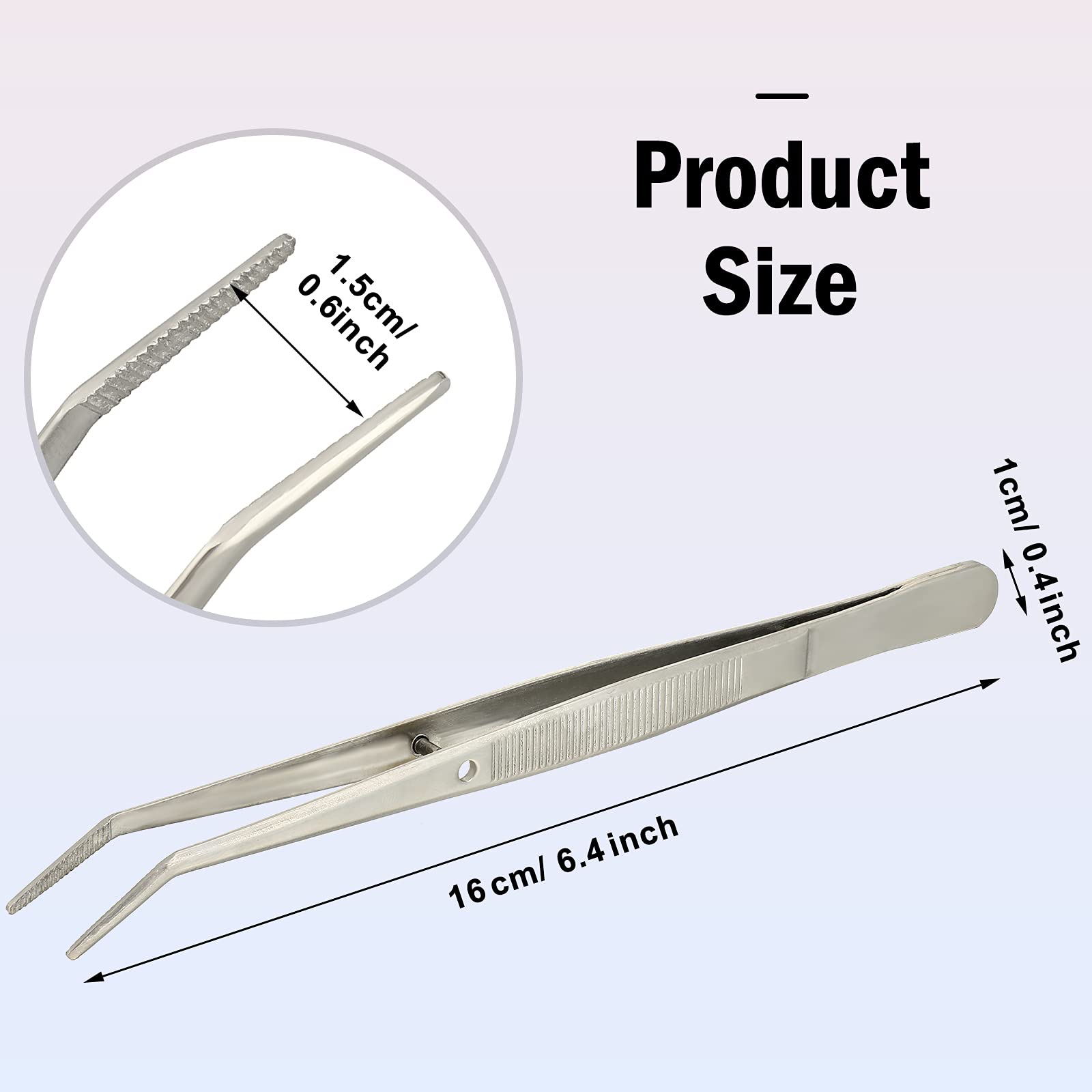Utilisation des pinces pour saisir une aiguille lors de couture avec Honoson