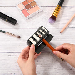 Honoson taille-crayon maquillage portable, idéal pour sac à main.