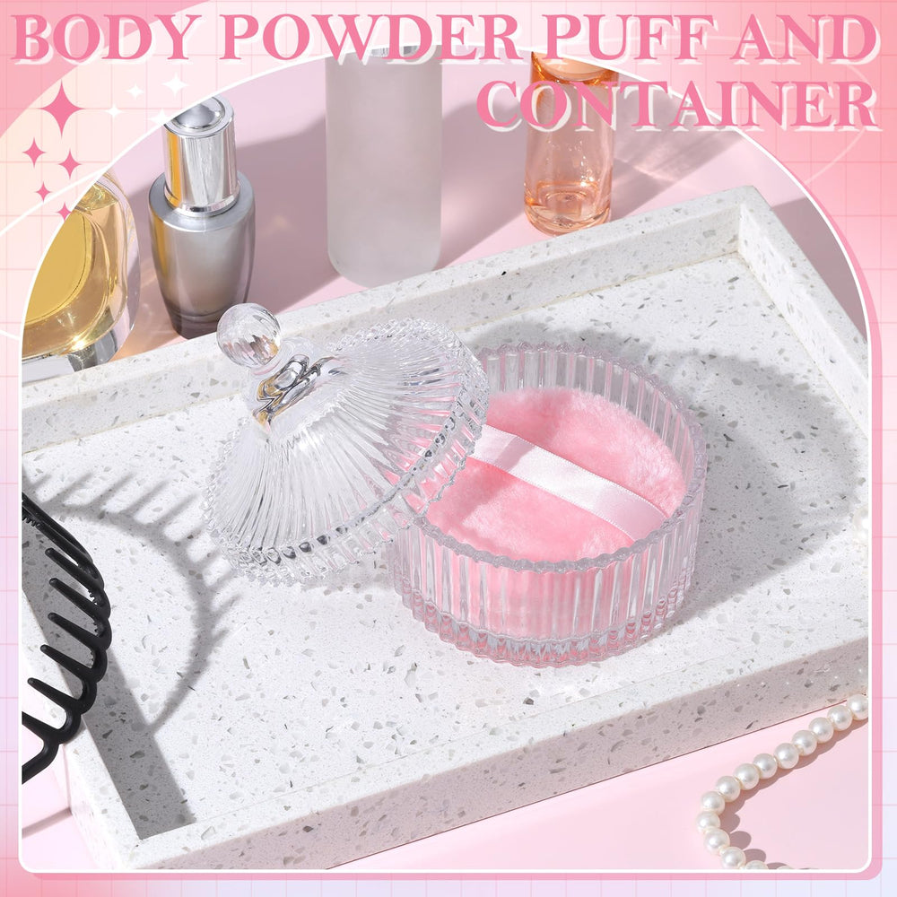 Rangement poudre rose HONSIO garde votre poudre propre et prête.