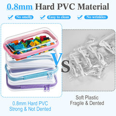 Hoolerry design transparent facilite l'identification rapide du contenu en déplacement.