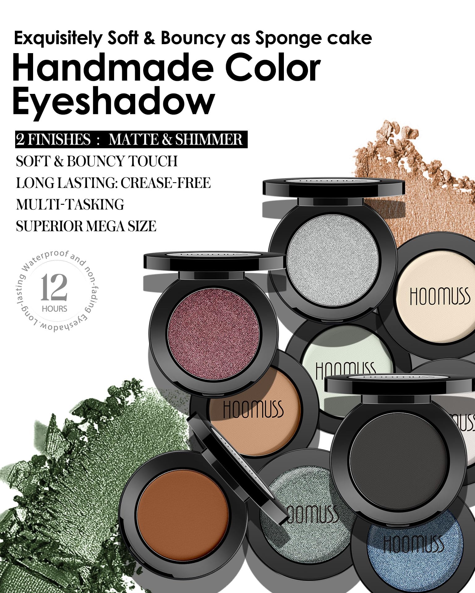 HOOMUSS palette ombre violet ouverte
