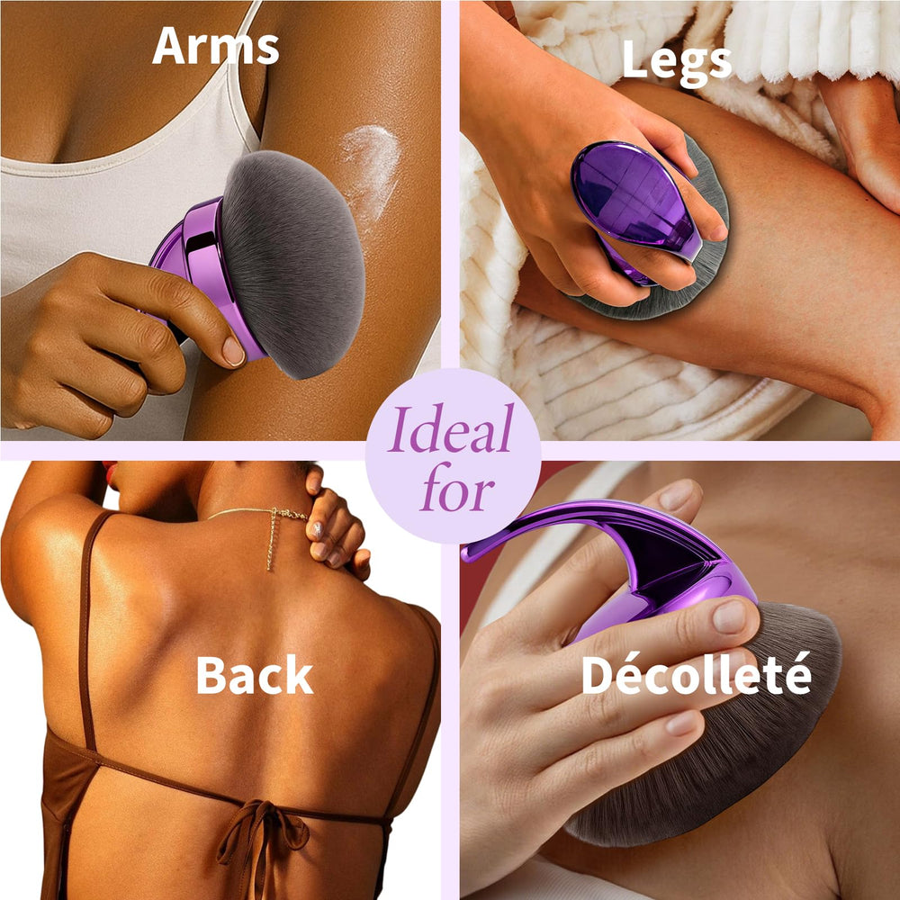 Poignée violette Hoostee, design élégant facilitant l’application.