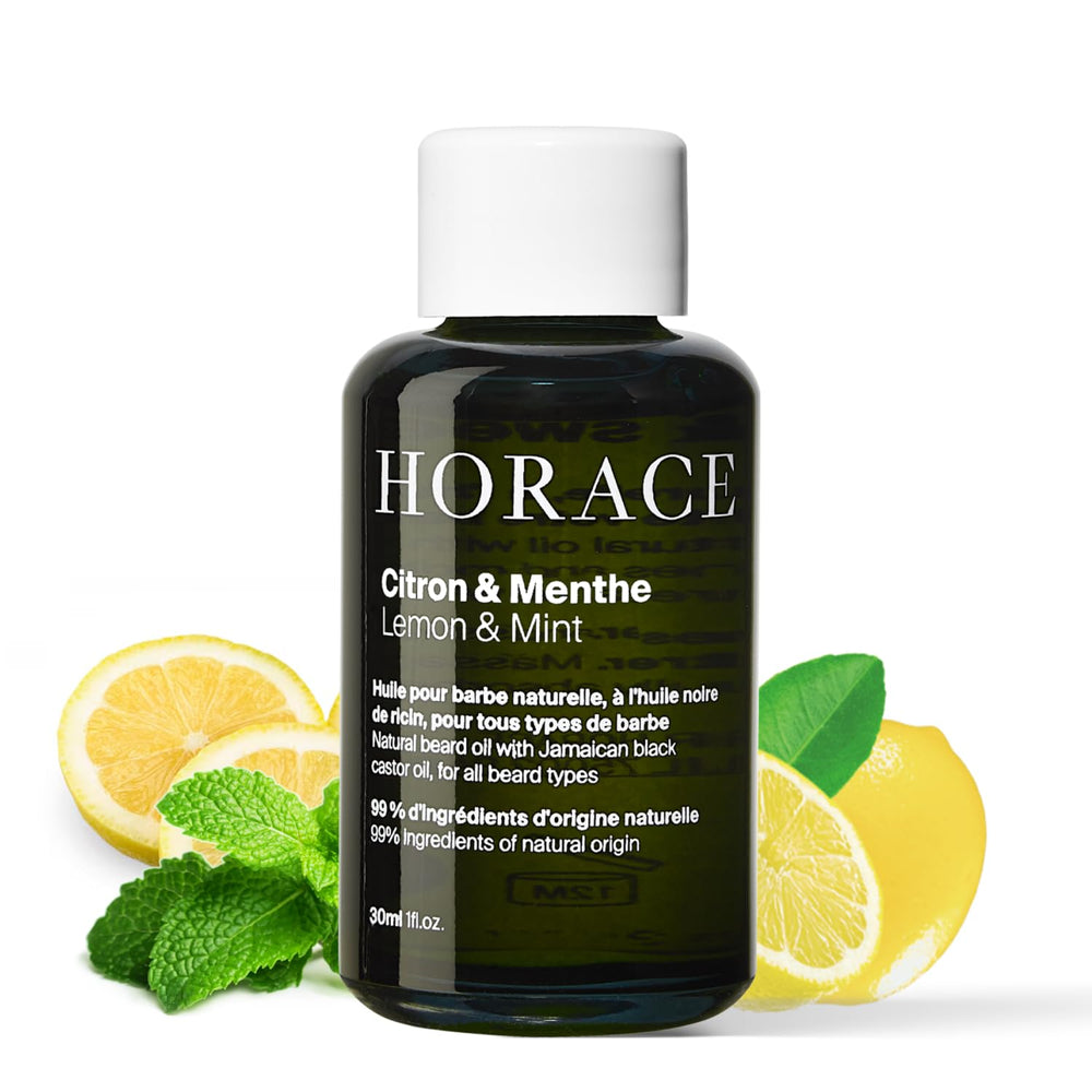 Horace Crème Visage Homme – flacon élégant pour hydratation durable.