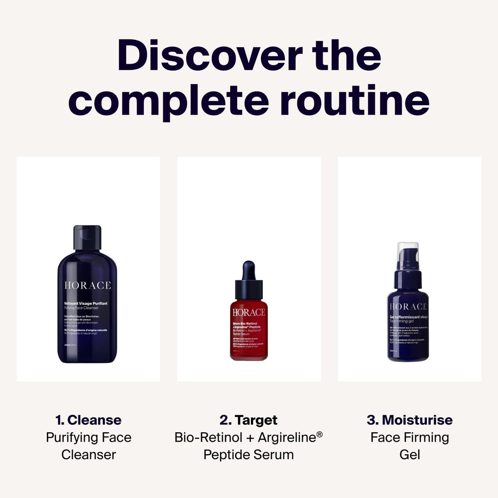 Horace Gel Visage Homme, fabriqué en France pour votre rituel quotidien.