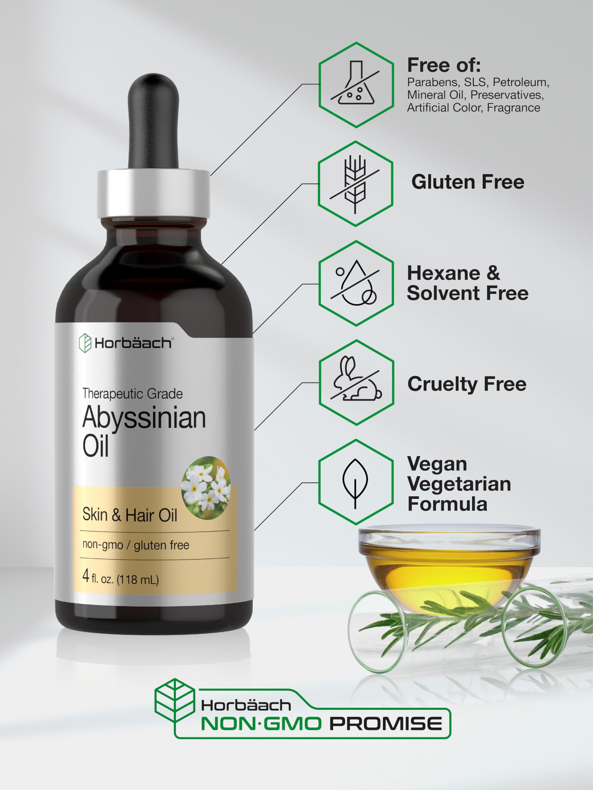 Horbaach Huile Abyssinienne — soin des ongles et cuticules