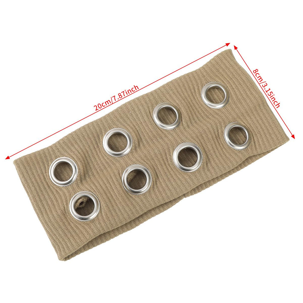 Confort et ajustement: bandeau Hornedi noir, maintien souple et durable.