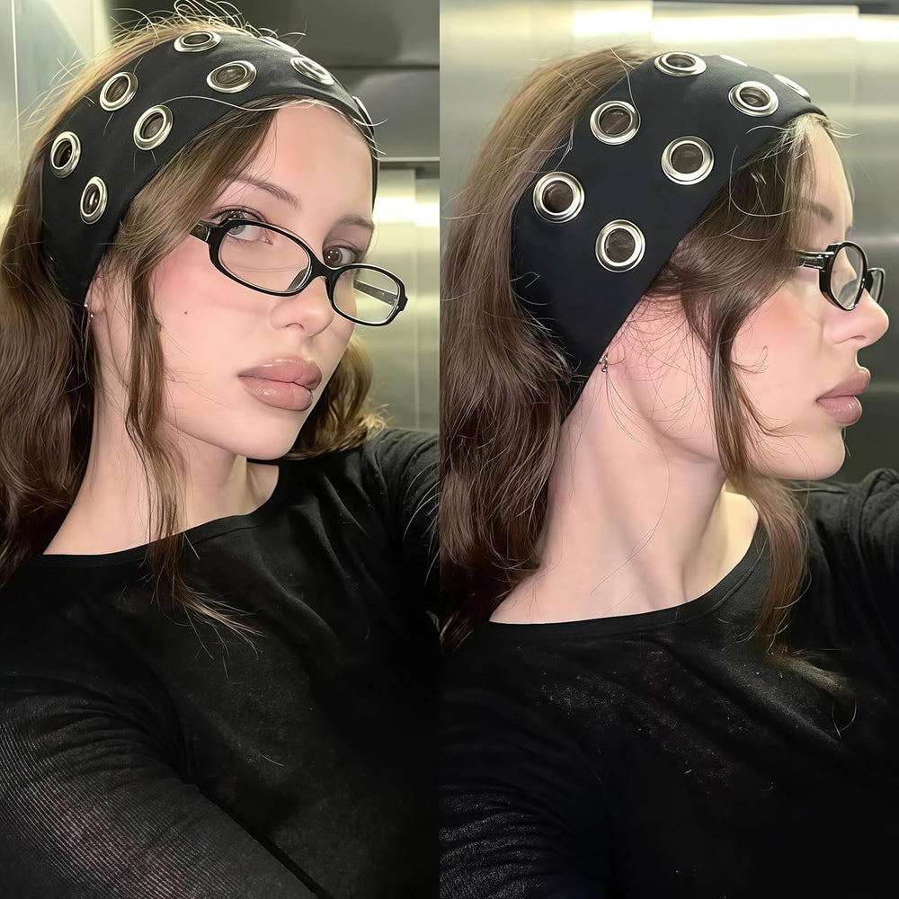 Bandeau Hornedi noir, design leger pour vos tenues quotidiennes.