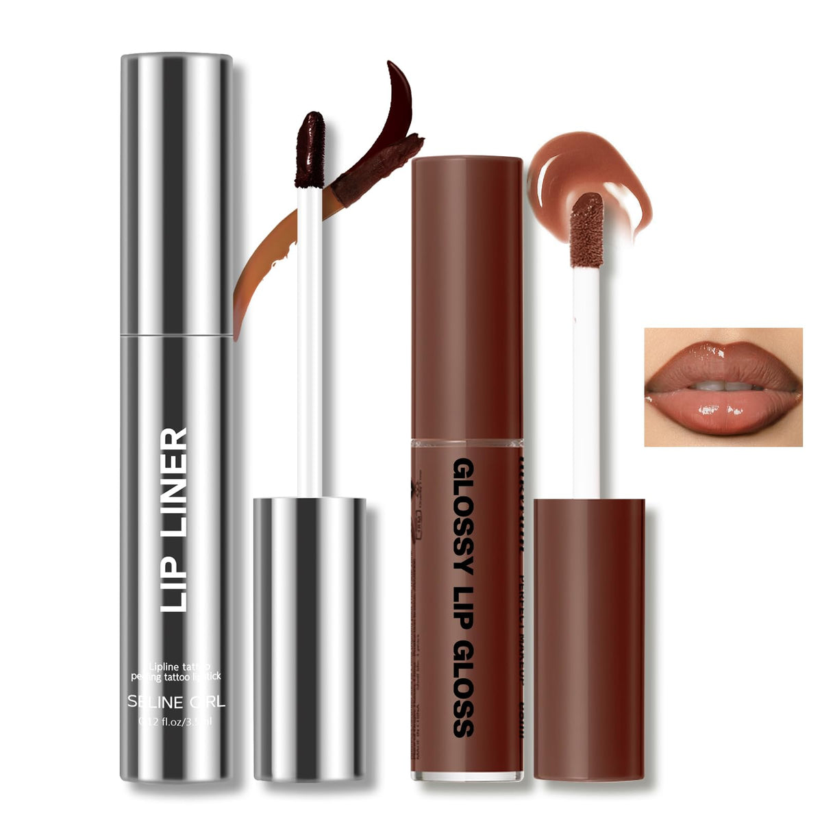 HOSAILY contour-levres nude: définition durable et aspect naturel.