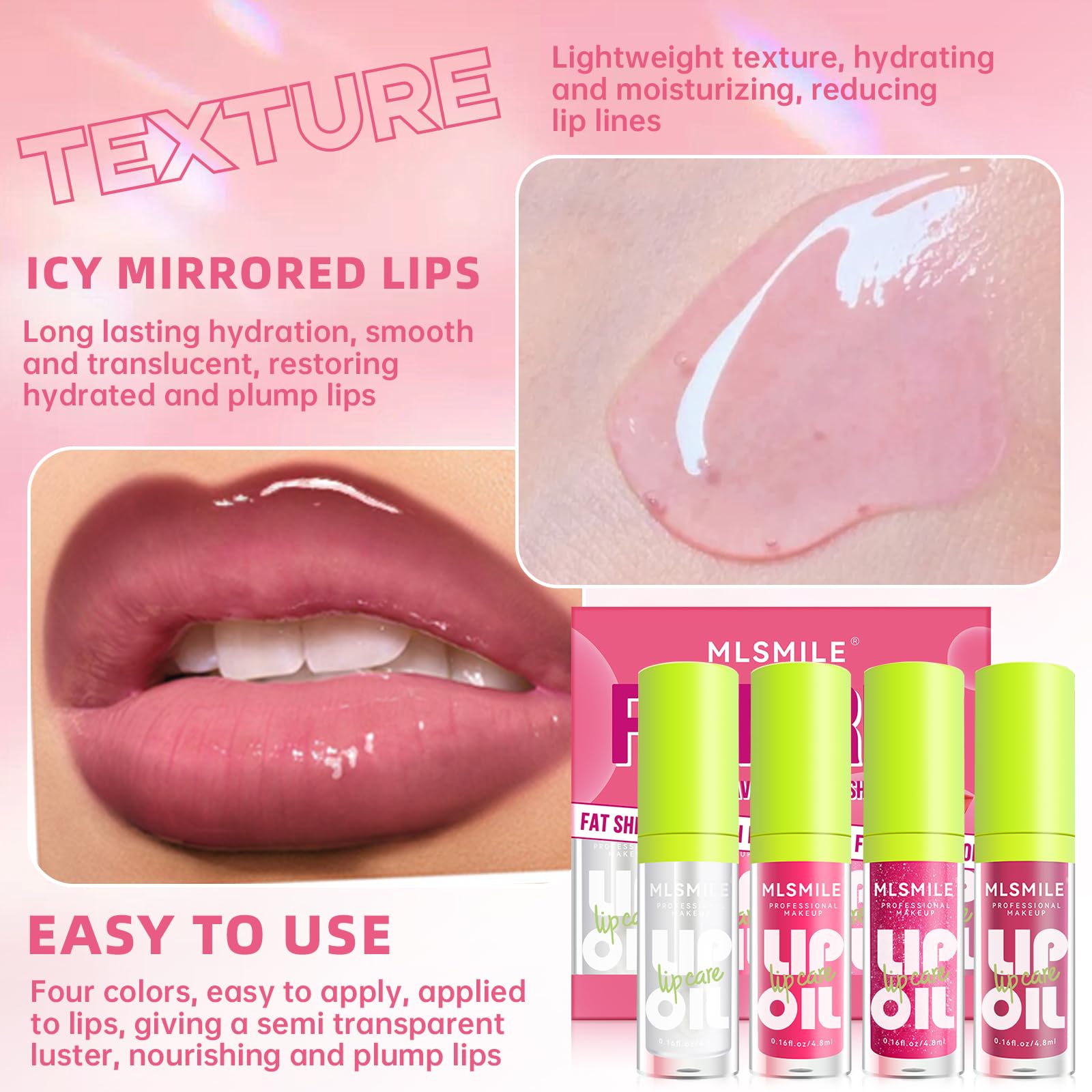 Emballage coquet et compact pour emporter votre routine beauté.