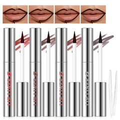 Hosaily-liner lèvres peel-off 4 couleurs contour précis et tenue longue durée