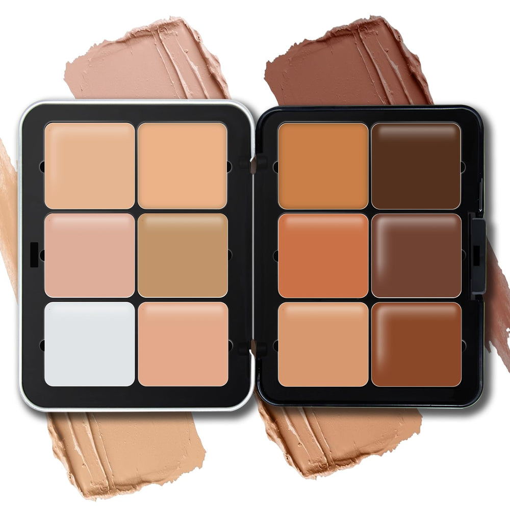 Palette HOSAILY 12 teintes pour unifier le teint avec naturel.