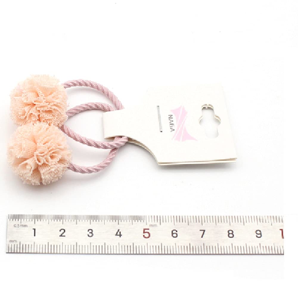 Hot&Sattion bandes elastiques bébé fleurs multicolores, polyvalente pour toutes les tenues.
