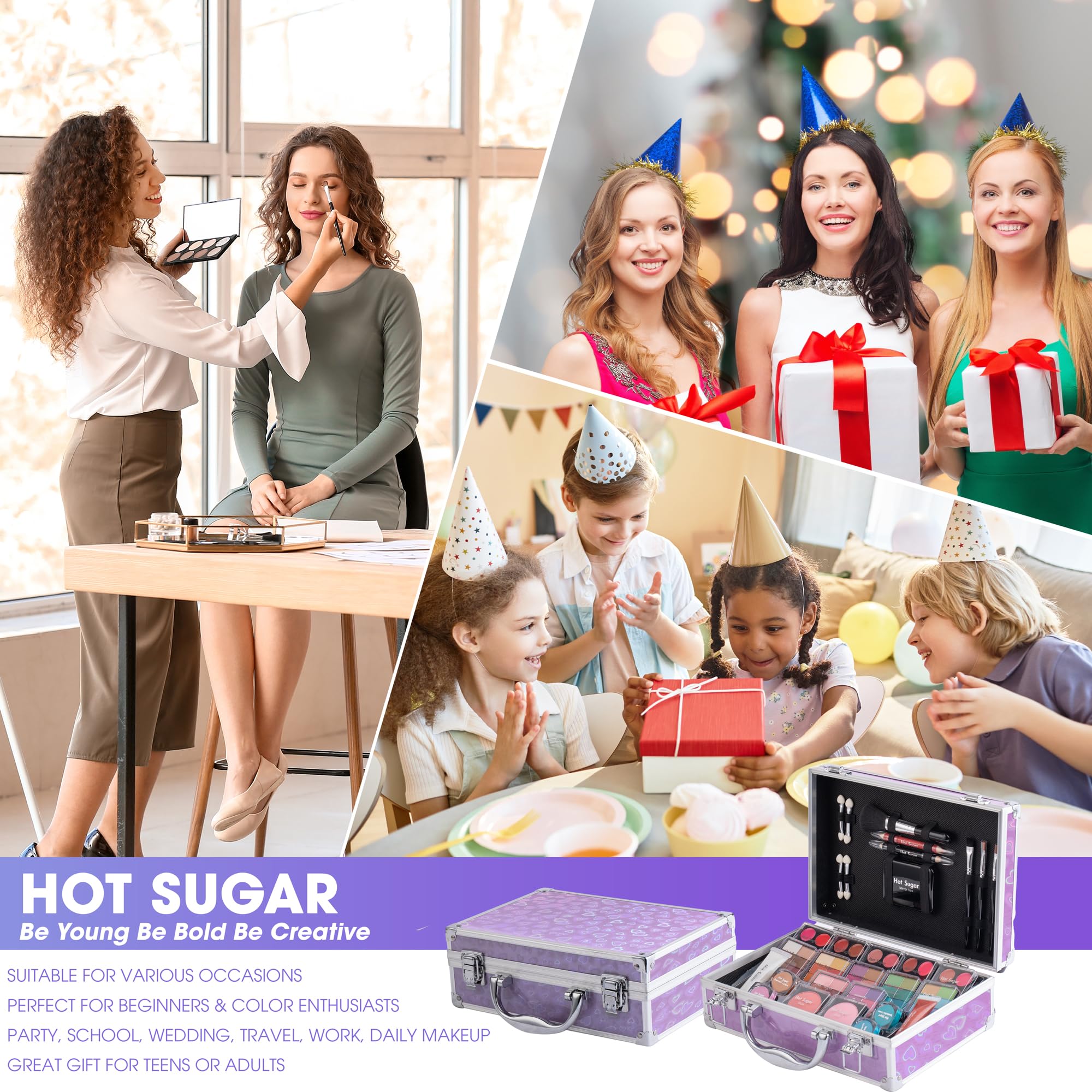 Baumes levres mini Hot Sugar, soin et couleur doux