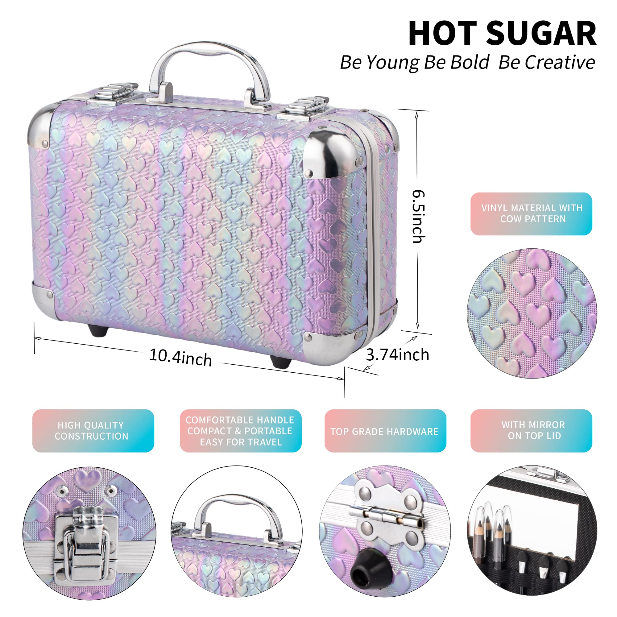 Hot Sugar coffret palettes ombres 27 – variété de couleurs pour créations.