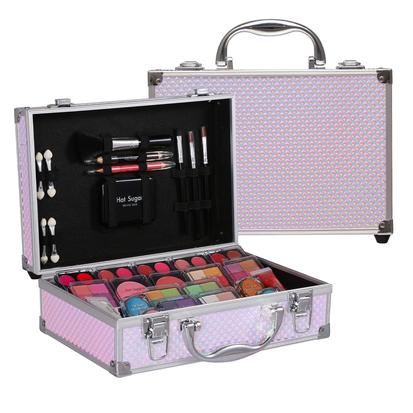 Hot Sugar kit maquillage ensemble, coffret pratique pour débutants et cadeaux festifs.