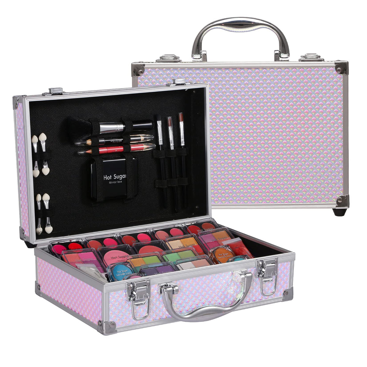 Hot Sugar kit maquillage ensemble, coffret pratique pour débutants et cadeaux festifs.