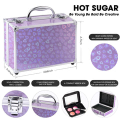 Organisateur aluminium Hot Sugar robuste pour maquillage en voyage