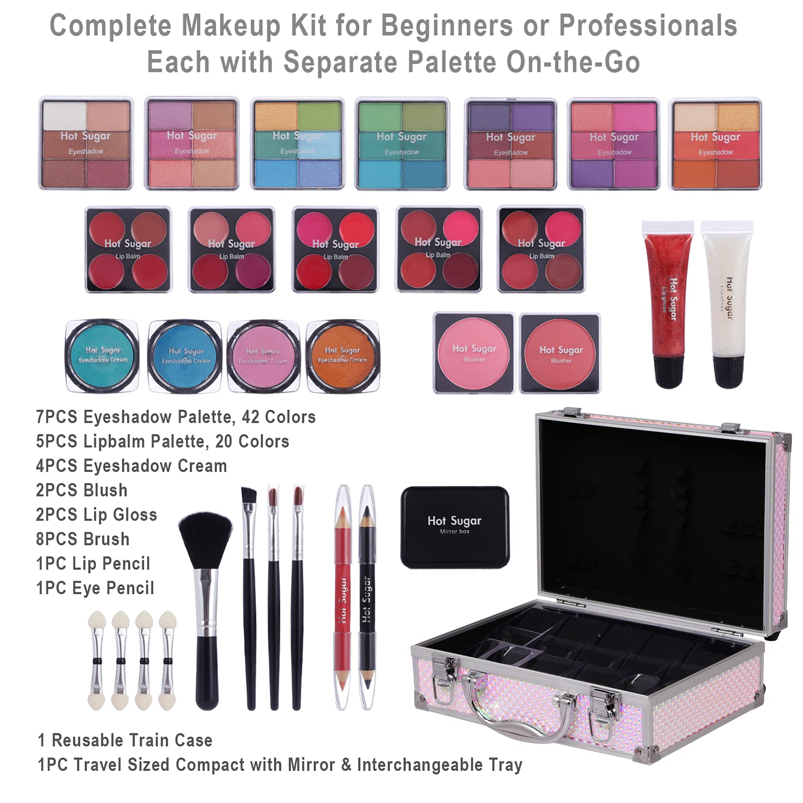 Hot Sugar palettes-yeux, pigments intenses et retombées minimes pour un regard durable.