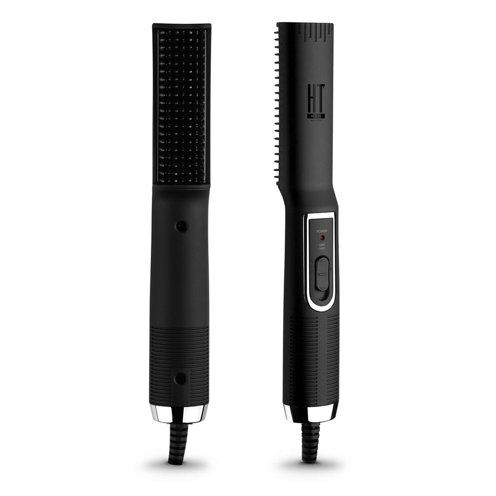 Hot Tools brosse barbe chauffante avec céramique et tourmaline pour un fini lisse