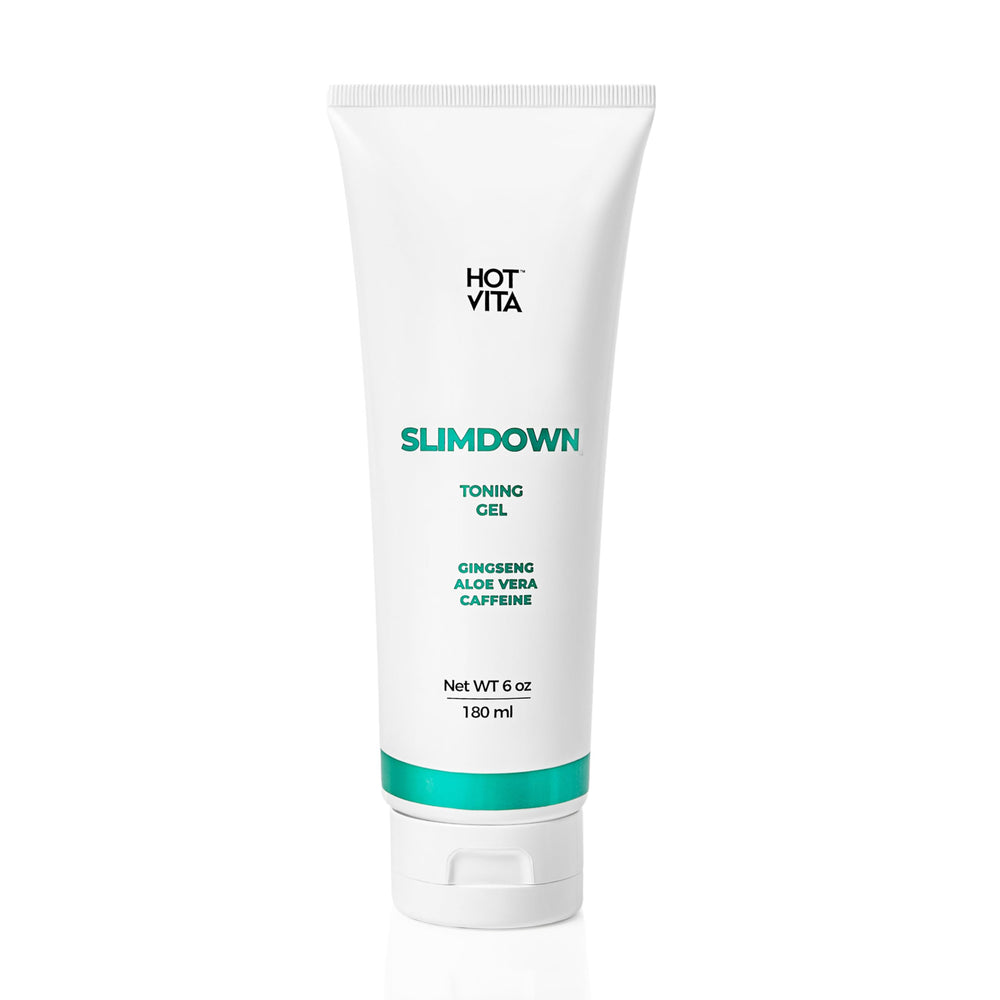 Hot Vita Slimdown Gel – bouteille prête à l’emploi pour raffermir la peau.