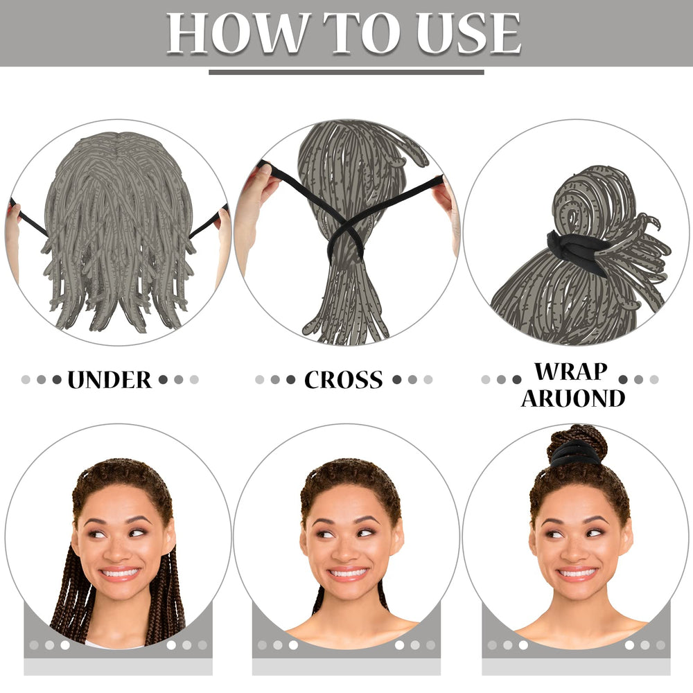 Hoteam attaches cheveux spiral résistantes pour occasions formelles ou décontractées.