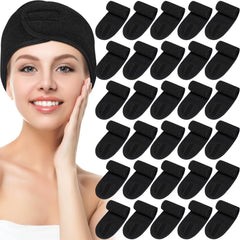 Bandeau spa Hoteam – lot de 30 pièces, pratique pour votre routine beauté.