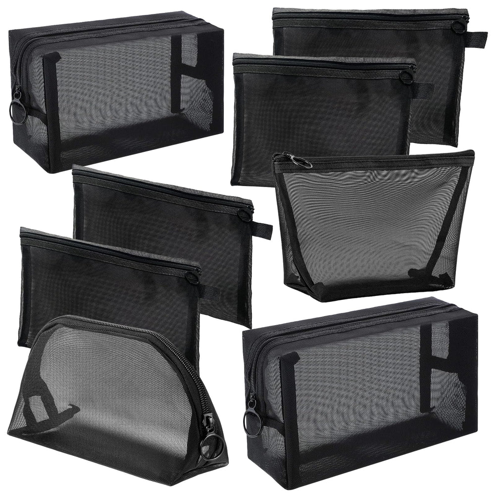 Hotipine ensemble 8 pochettes maillage grand: organisateur clair pour voyage.