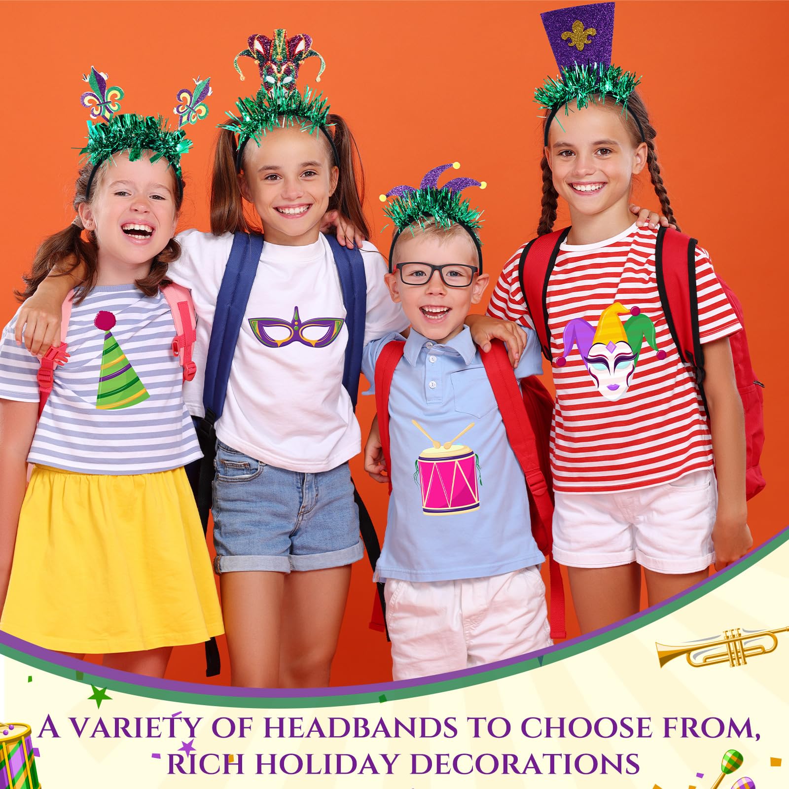 Hotop accessoire décoratif polyvalent pour costumes et fêtes