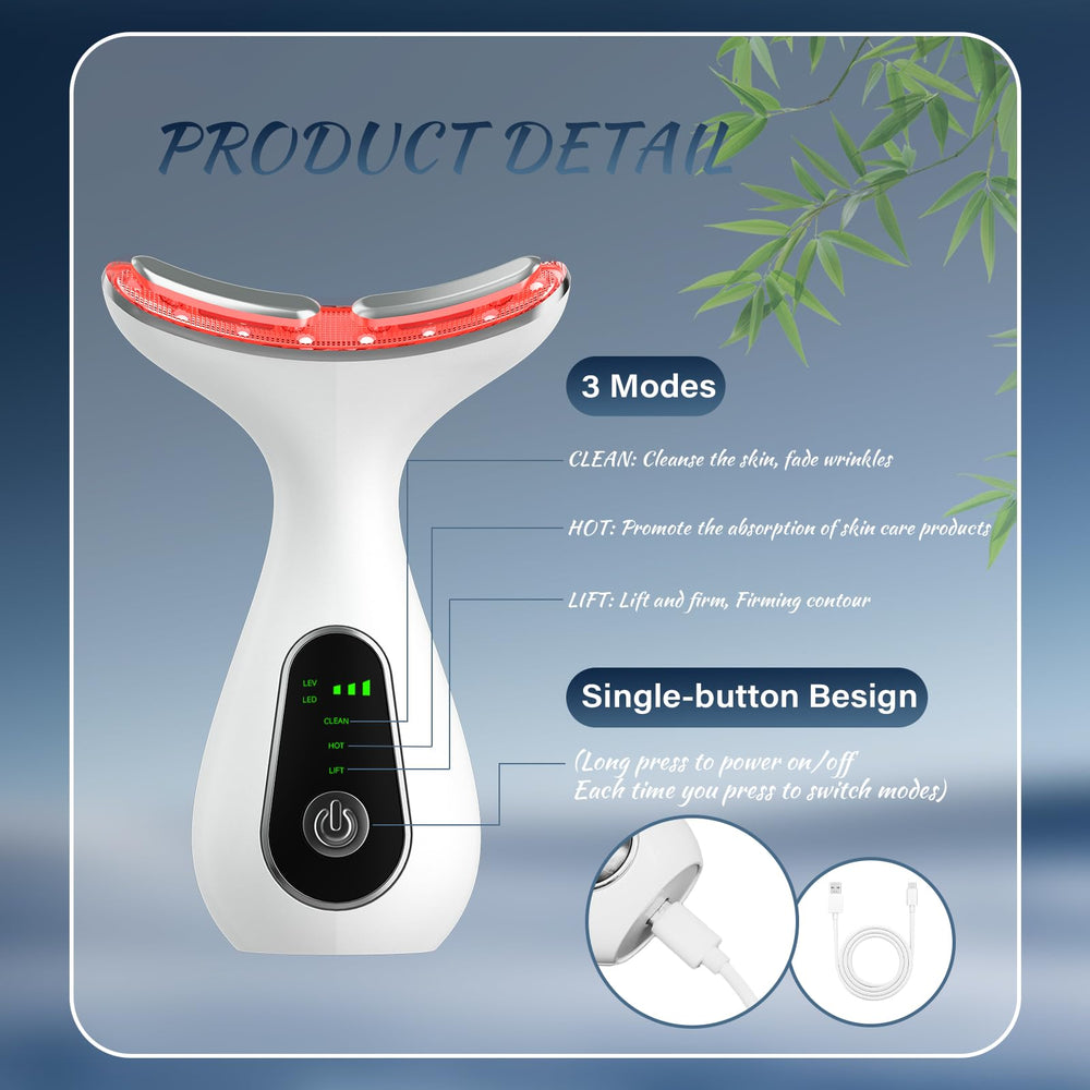 HOTORMER massage visage 3-en-1 vibration tonifie la peau.