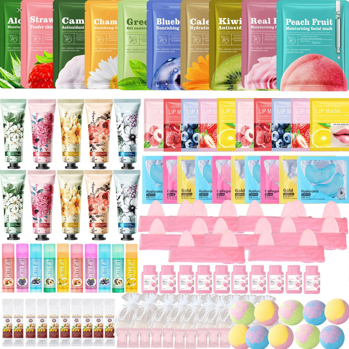 Kit spa Hotvox pour anniversaire, ensemble prêt à partager en groupe