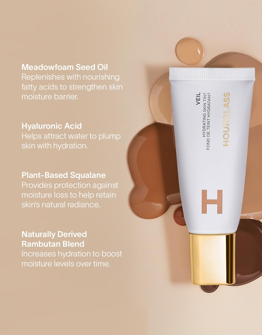 Hourglass Application Quotidienne Routine – geste simple pour un teint naturel au quotidien.