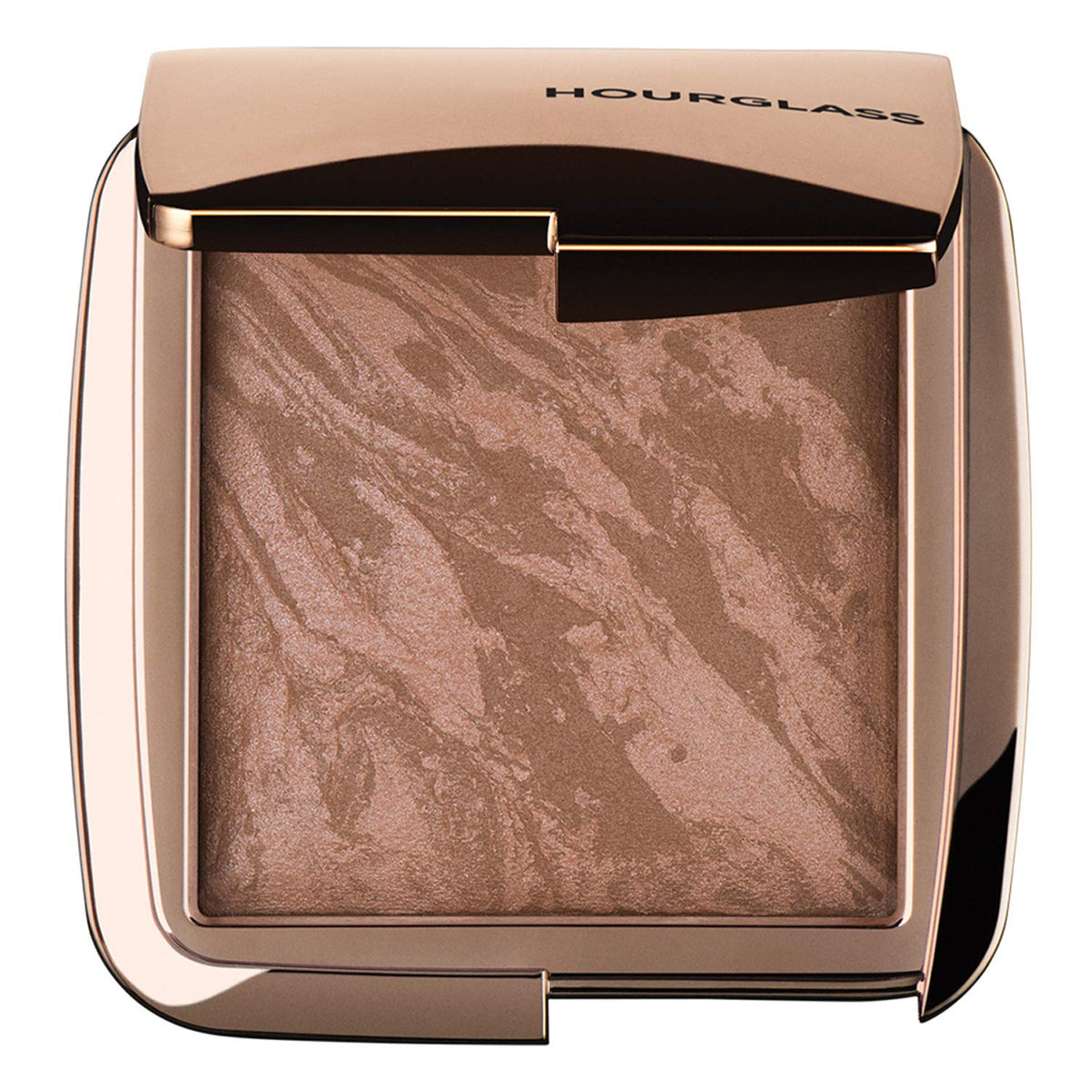 Hourglass bronzer d’éclairage ambiant lumineux sur la peau