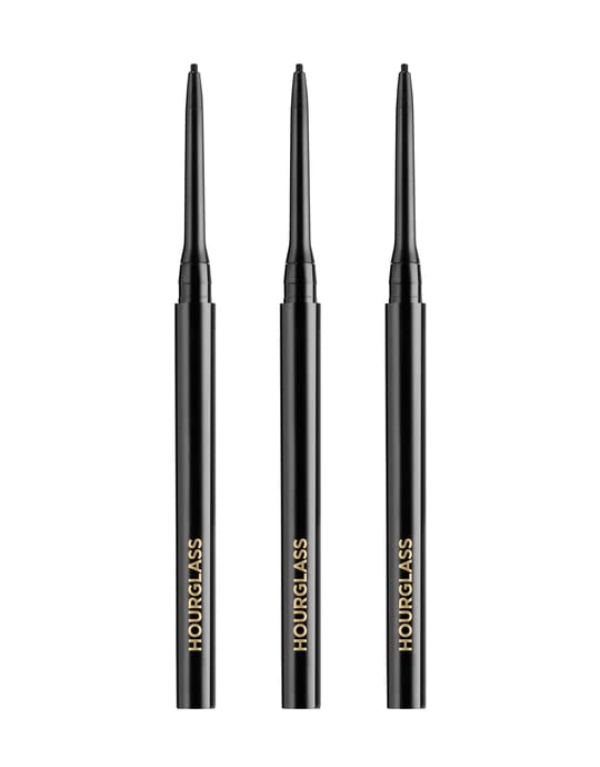 Stylo gel Hourglass 1,5 mm Obsidien pour précision durable.