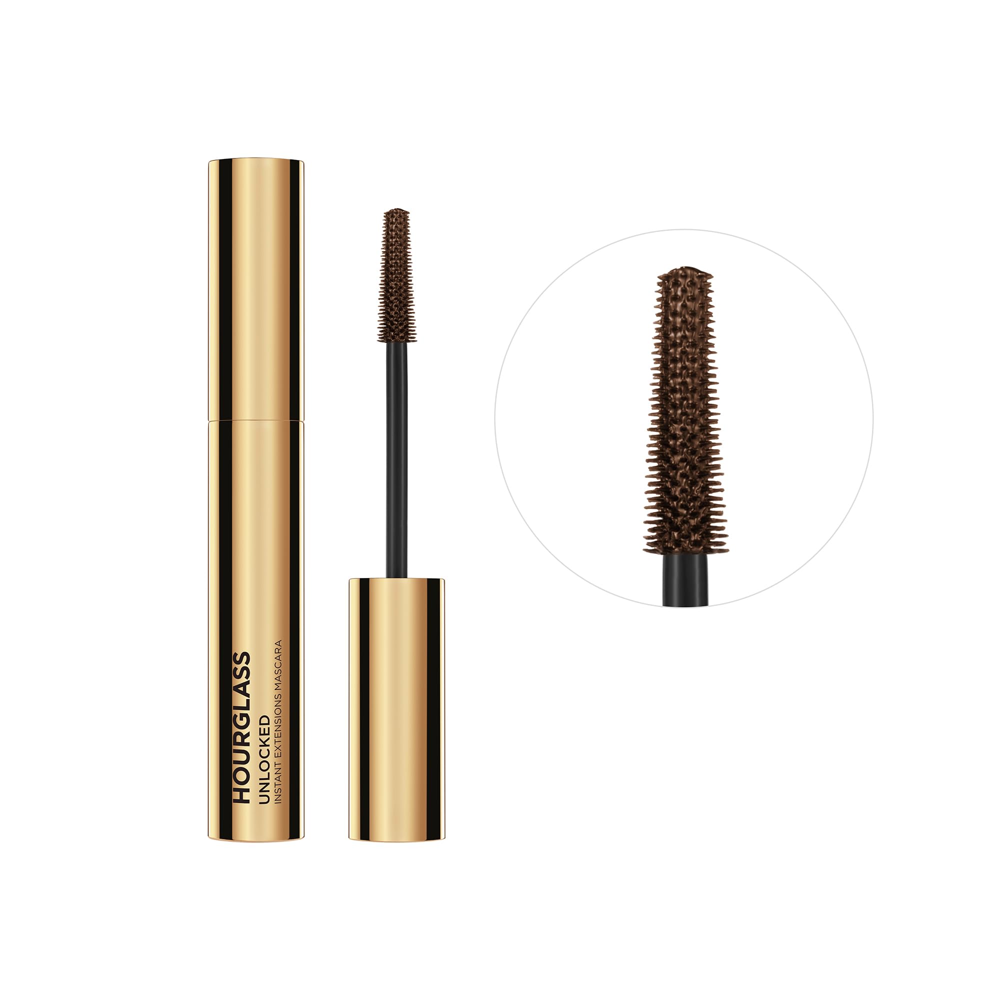 Hourglass Unlocked Mascara – rendu naturel et cils définis, sans excès